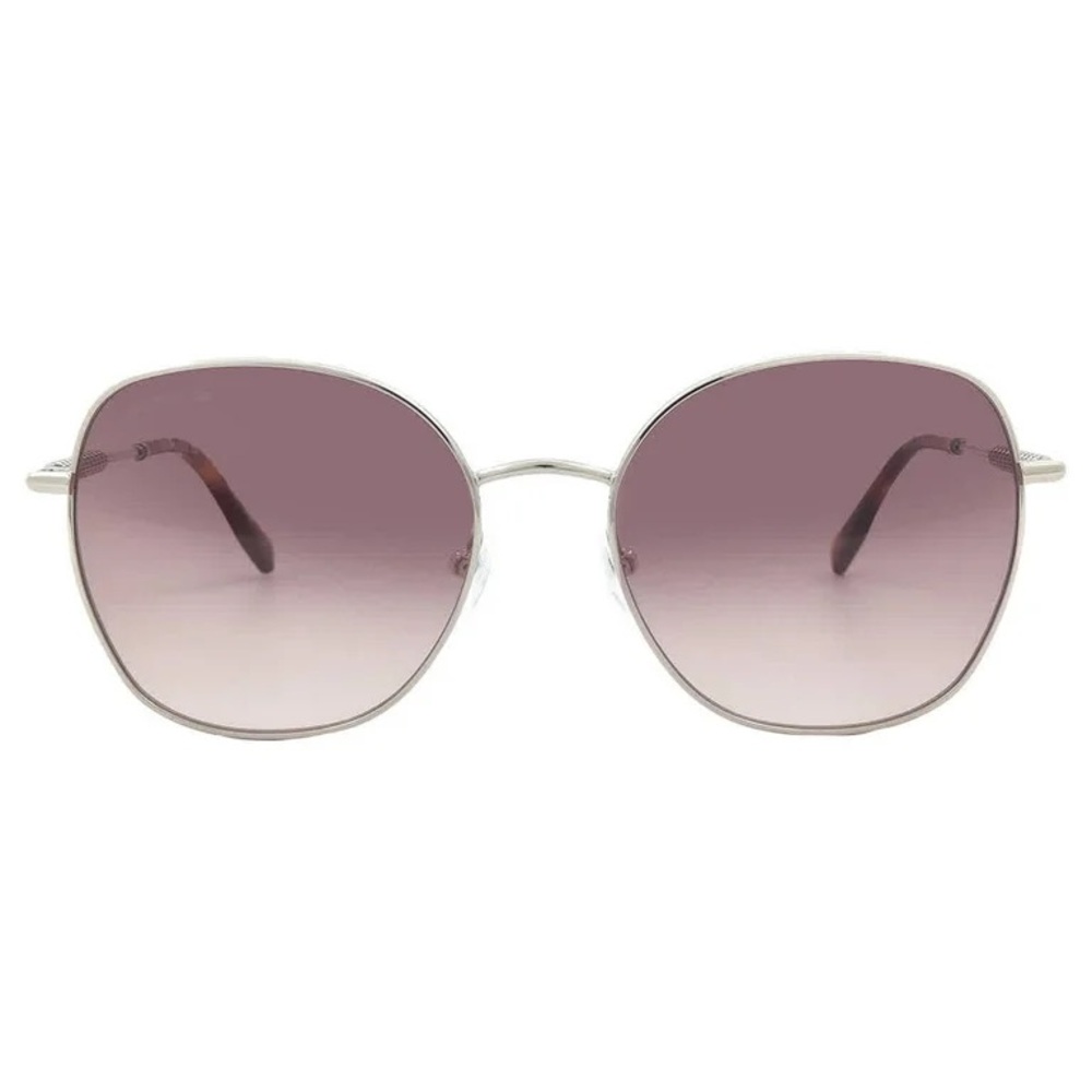 Lacoste L257S 712 Women's Light Gold Full Rim Frame Sunglasses
